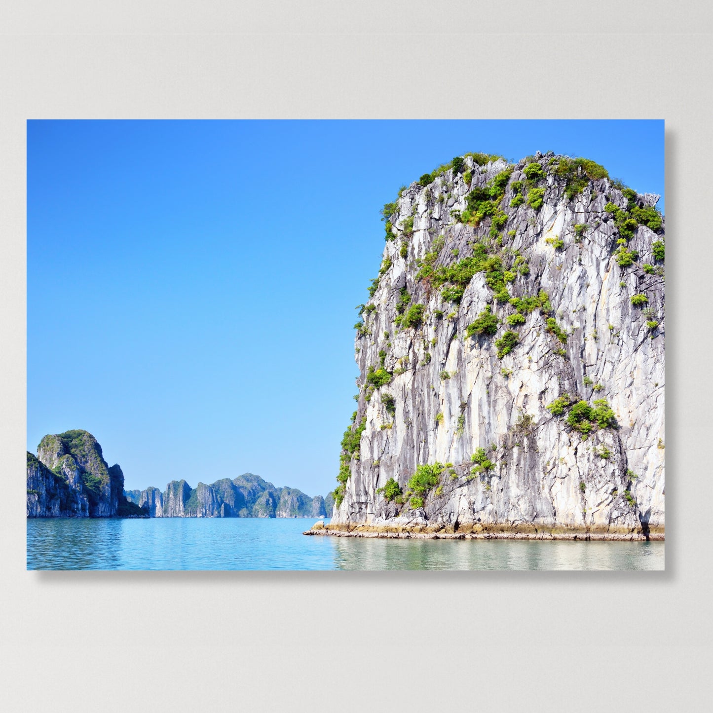 The Rock Wall Art Canvas Print