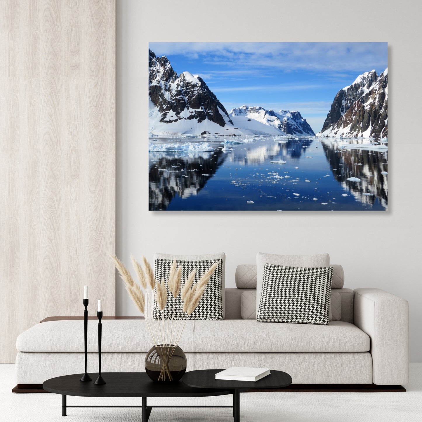 Arctic Waters Wall Art Canvas Print