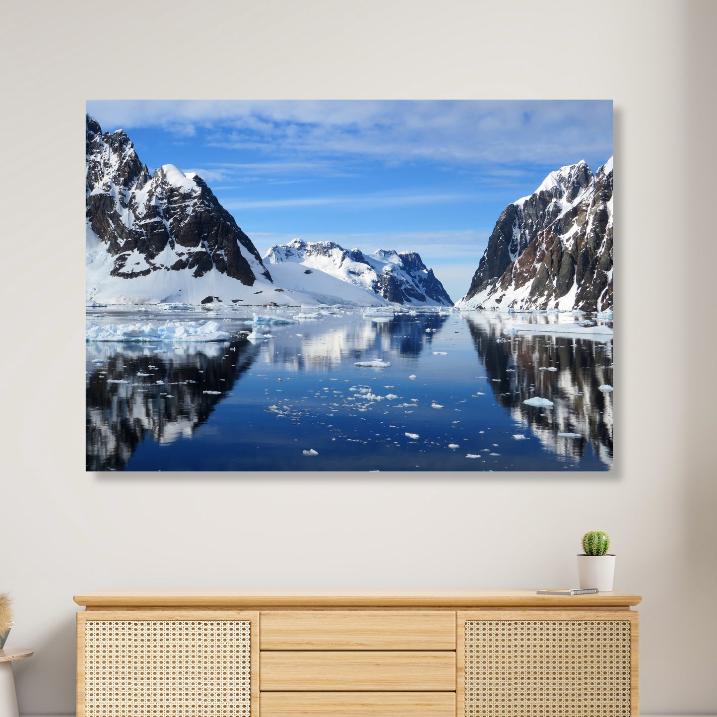 Arctic Waters Wall Art Canvas Print