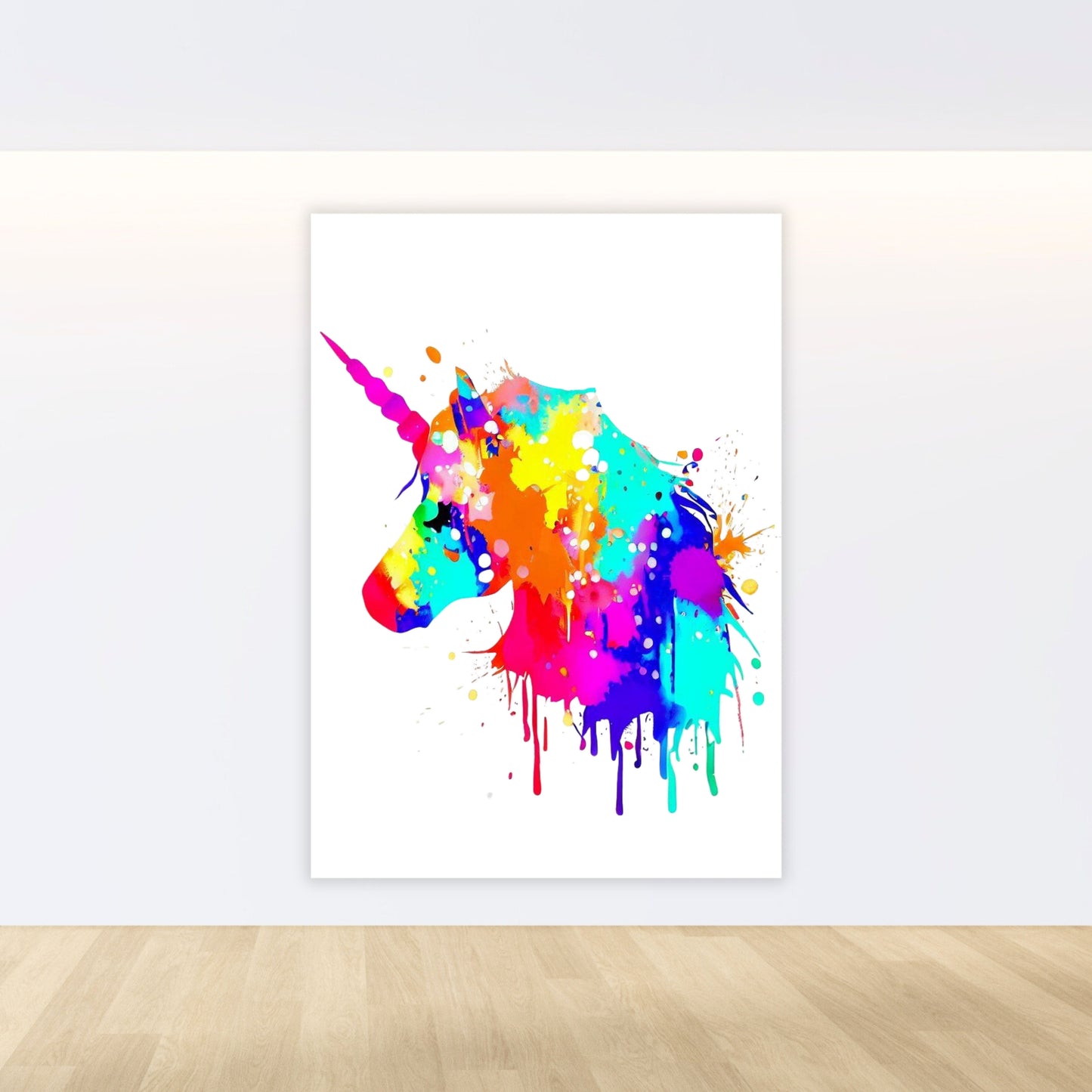 Unicorn Wall Art Canvas Print