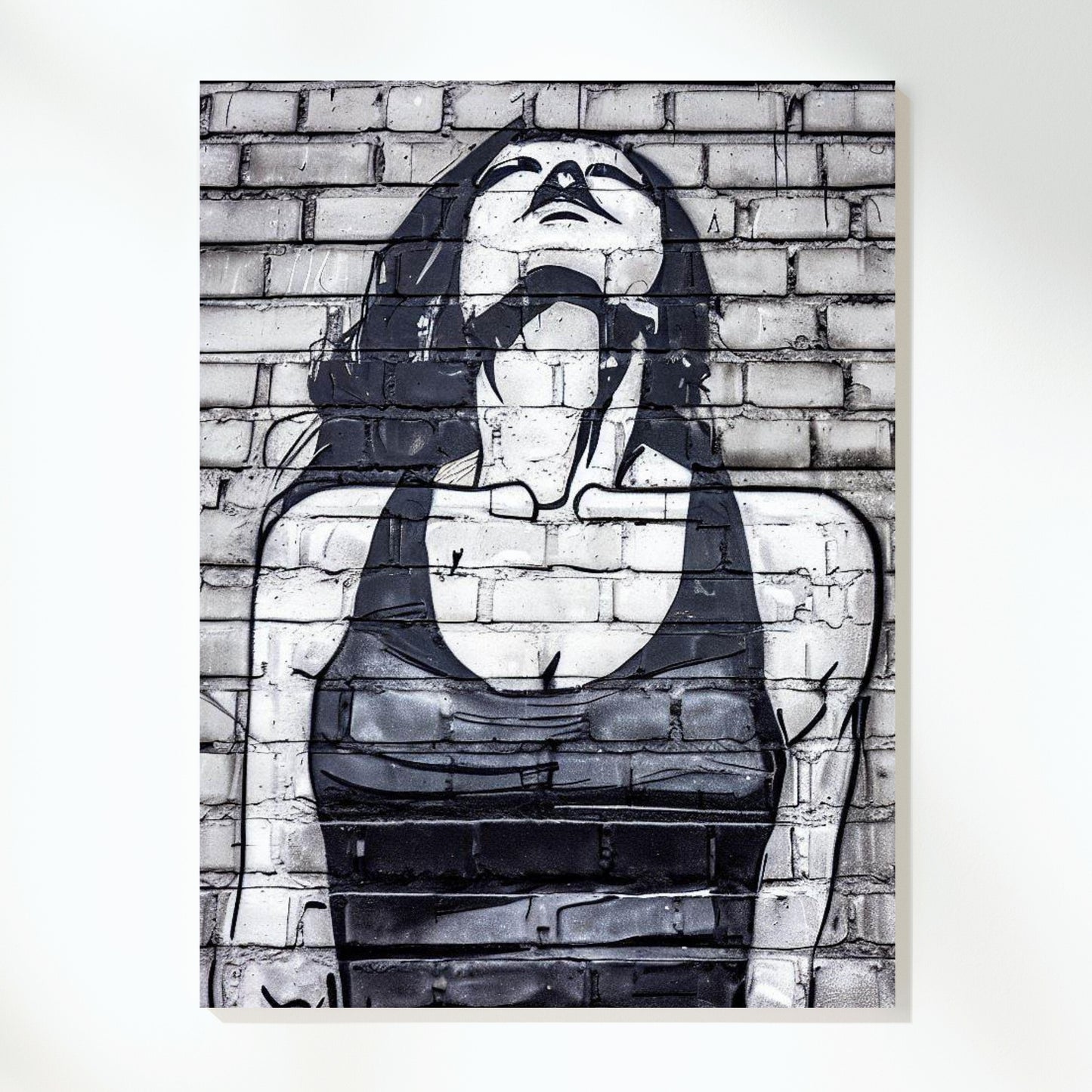 Urban Goddess Wall Art Canvas Print