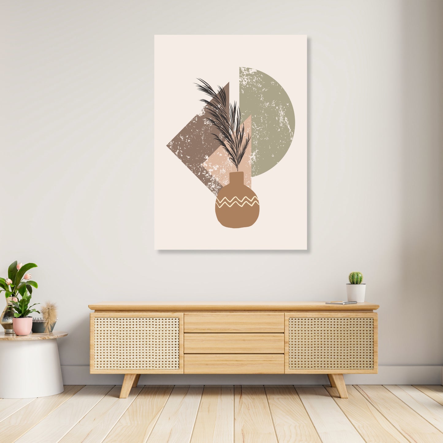 Oasis Boho Wall Art Canvas Print