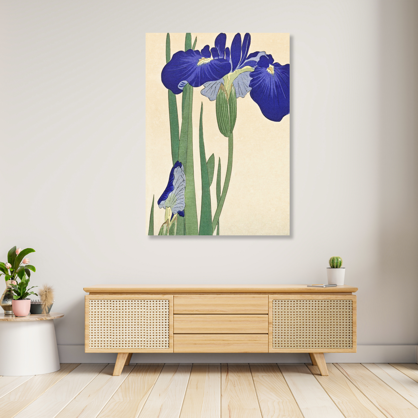 Ohara Koson - Blue Irises