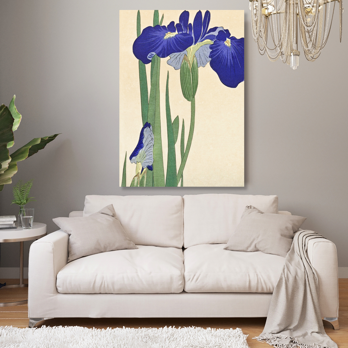 Ohara Koson - Blue Irises