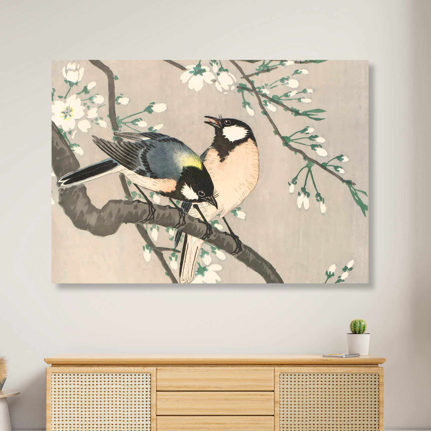 Ohara Koson - Tits on Cherry Branch