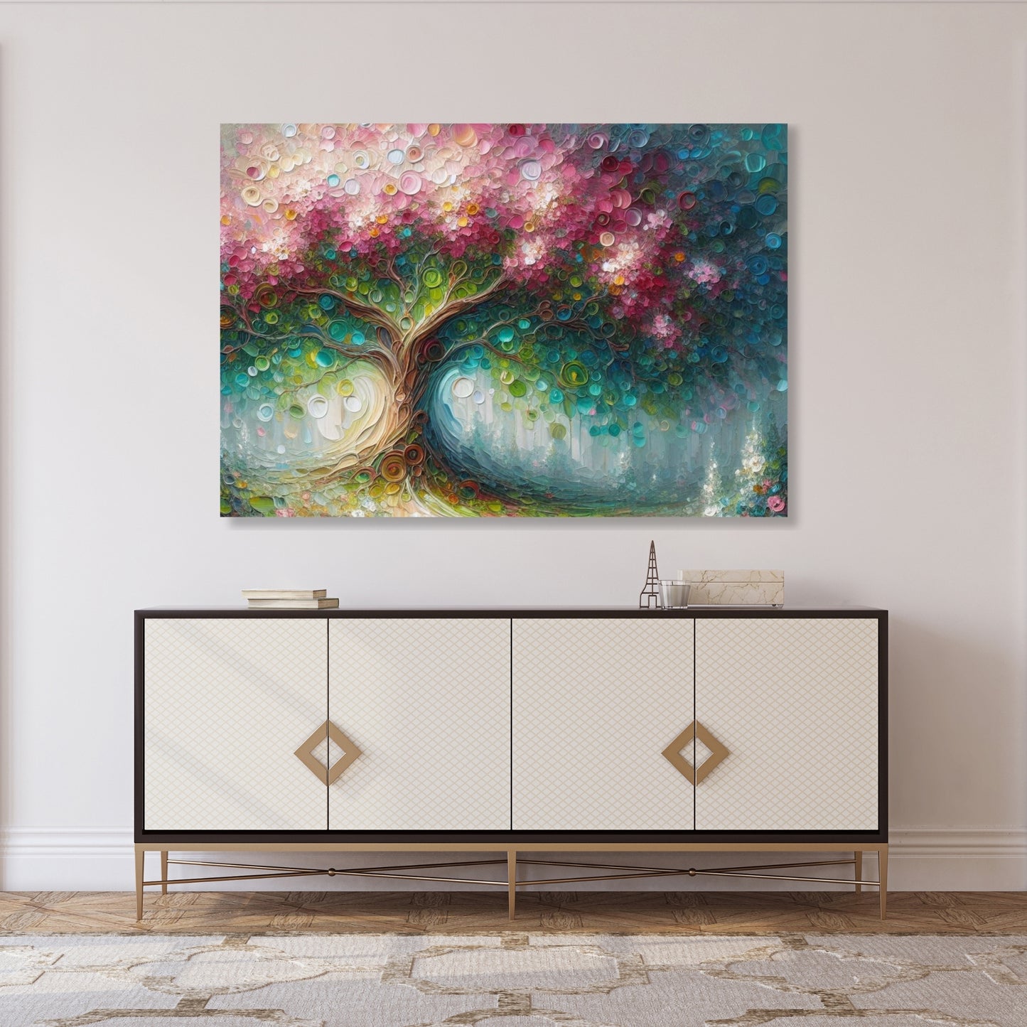 Enchanted Blossoms Wall Art Canvas Print