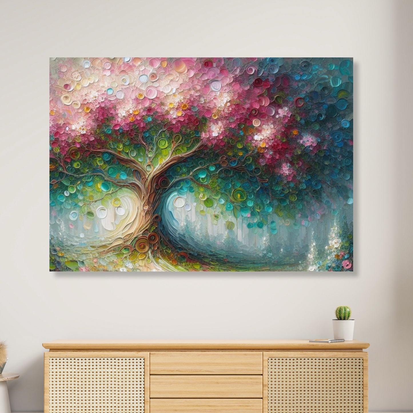 Enchanted Blossoms Wall Art Canvas Print