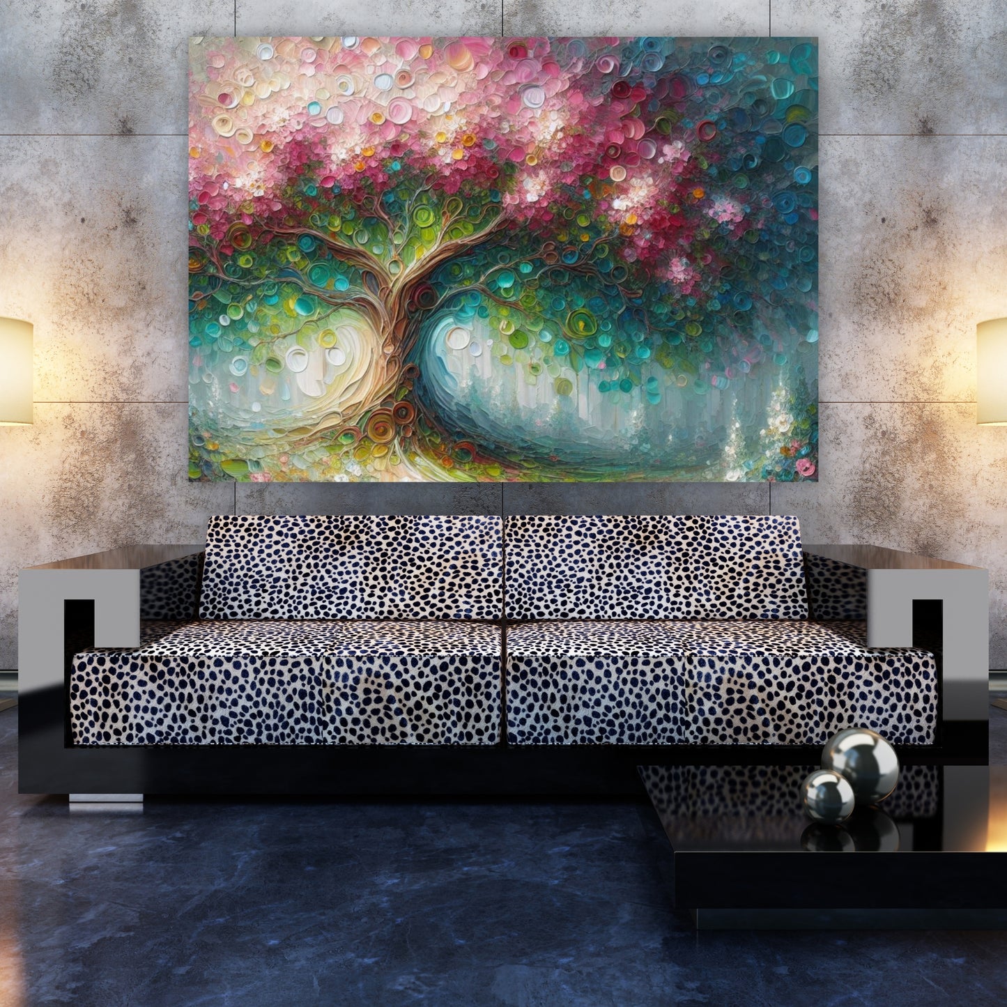 Enchanted Blossoms Wall Art Canvas Print