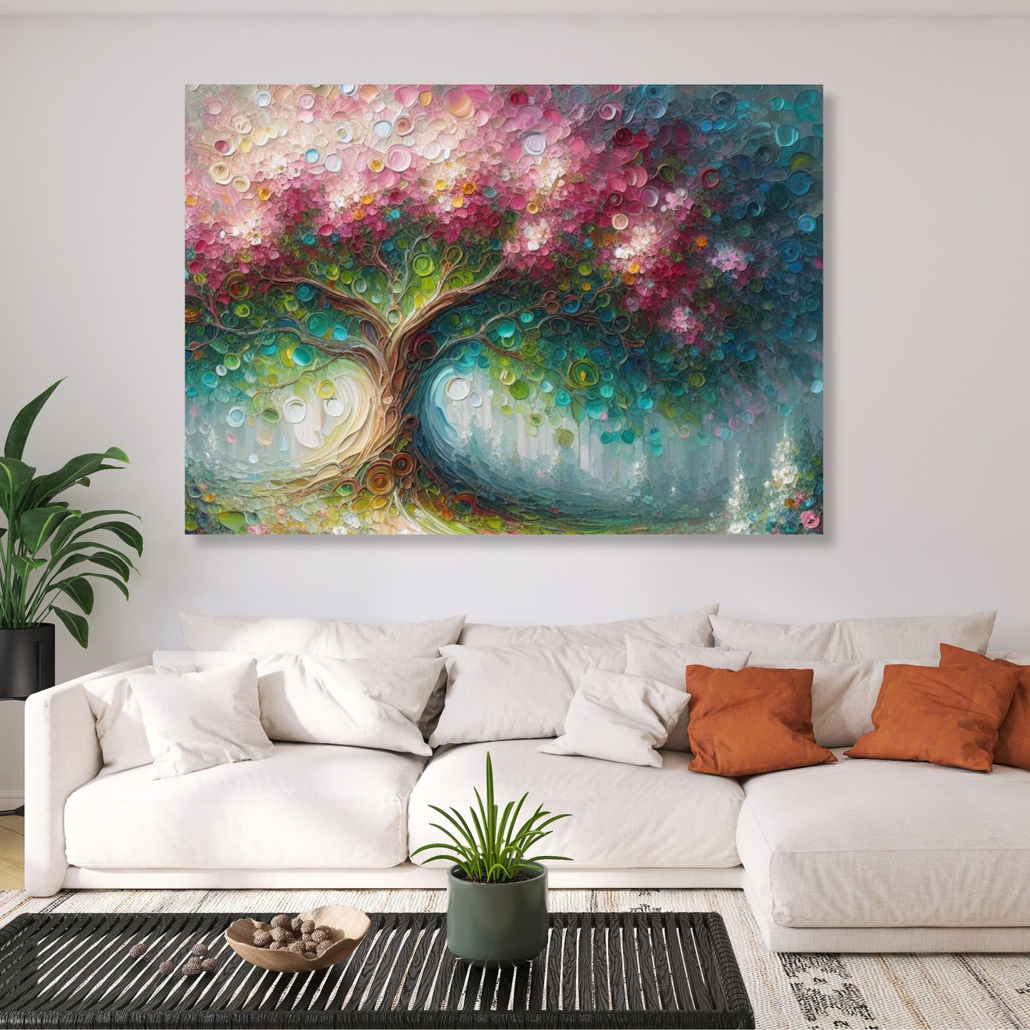 Enchanted Blossoms Wall Art Canvas Print