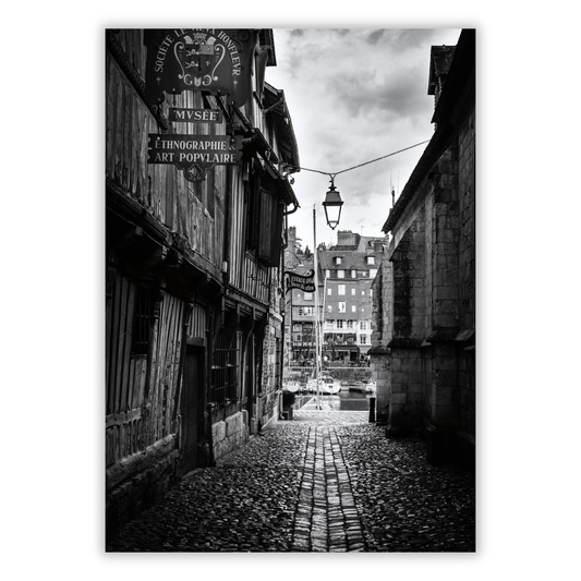 Paris Backstreets Wall Art Canvas Print