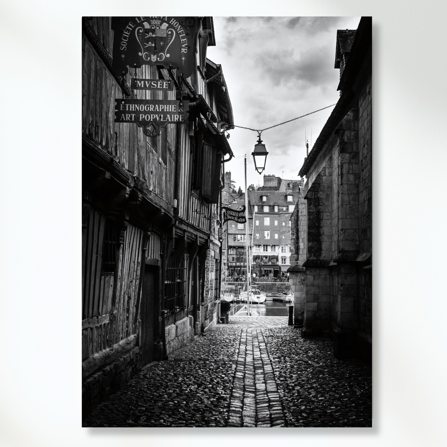 Paris Backstreets Wall Art Canvas Print