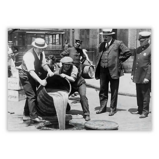 Prohibition Wall Art Canvas Print