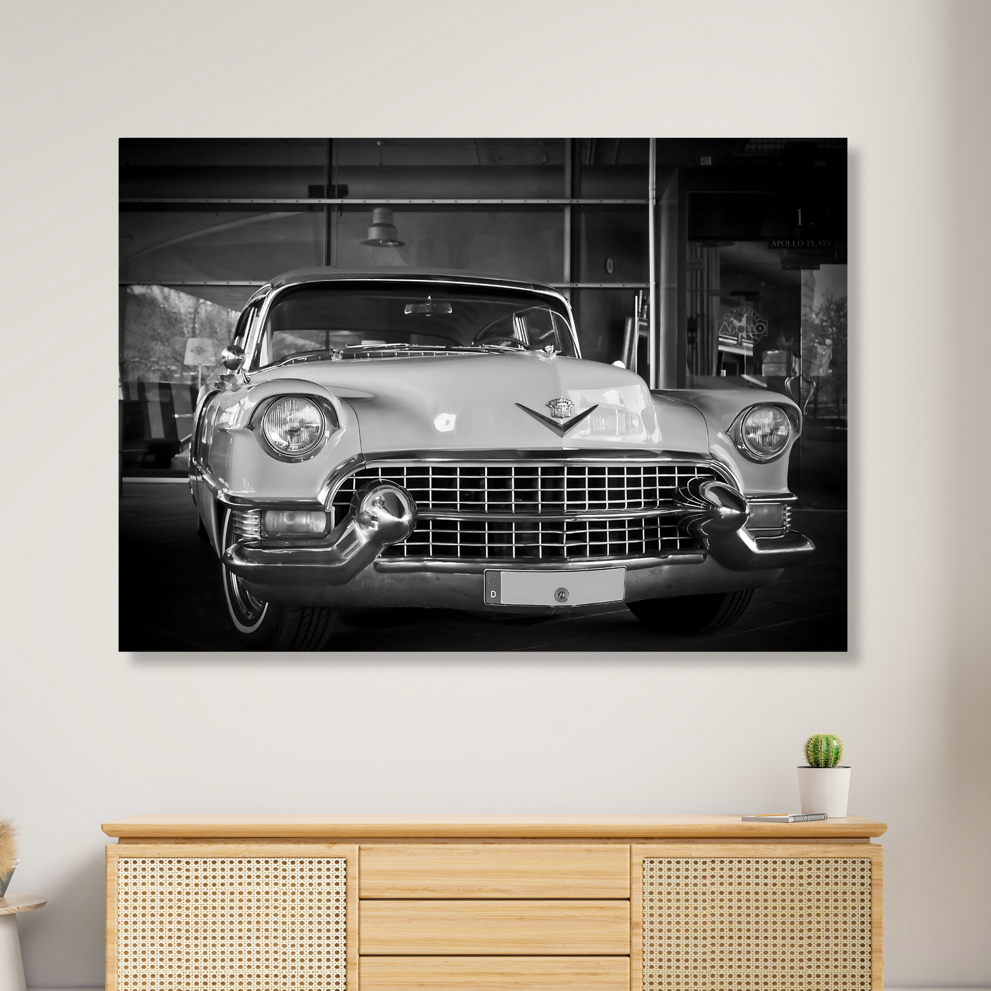 Restored Beauty Wall Art Canvas Print