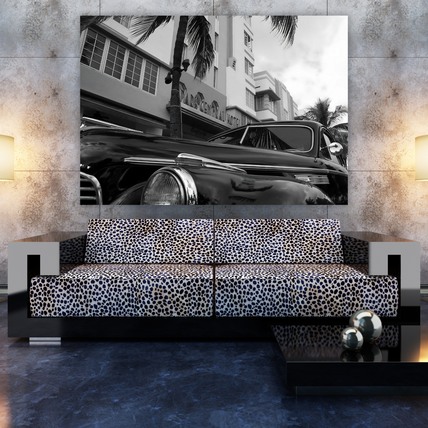 Retro Vibes Wall Art Canvas Print