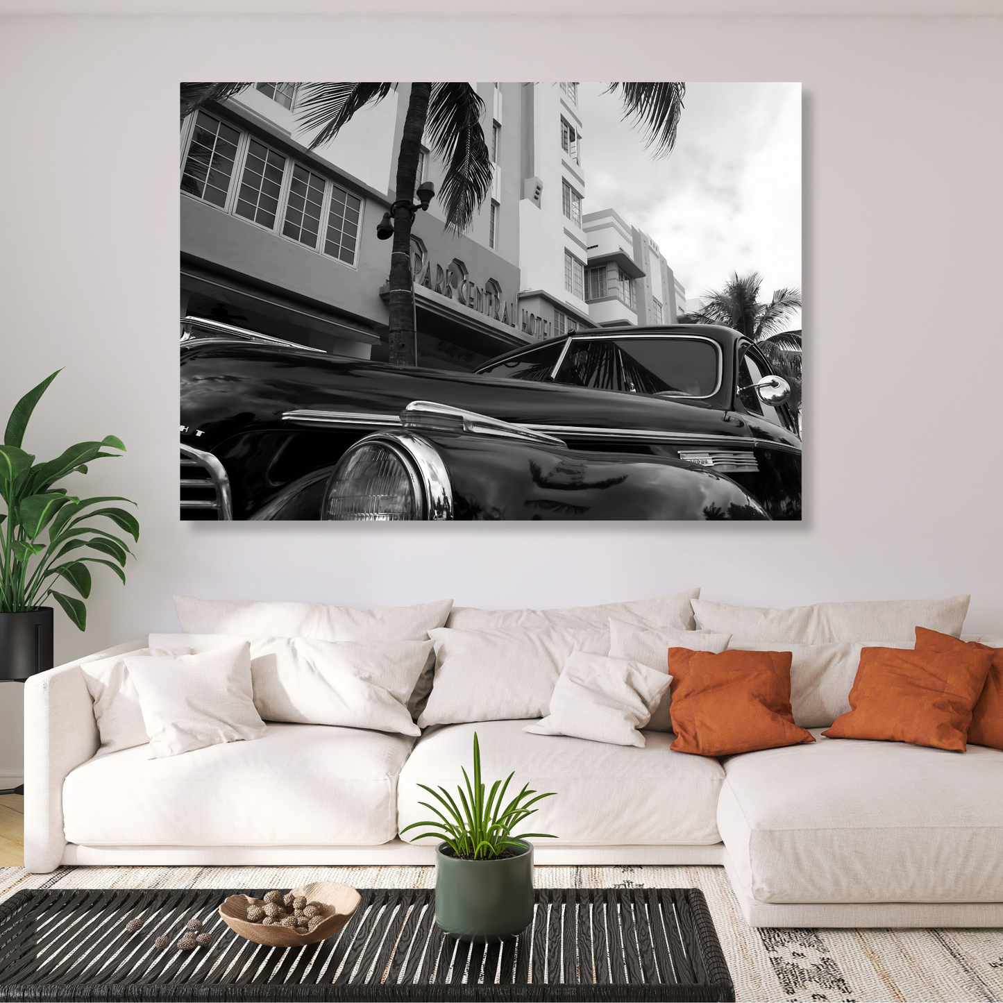 Retro Vibes Wall Art Canvas Print