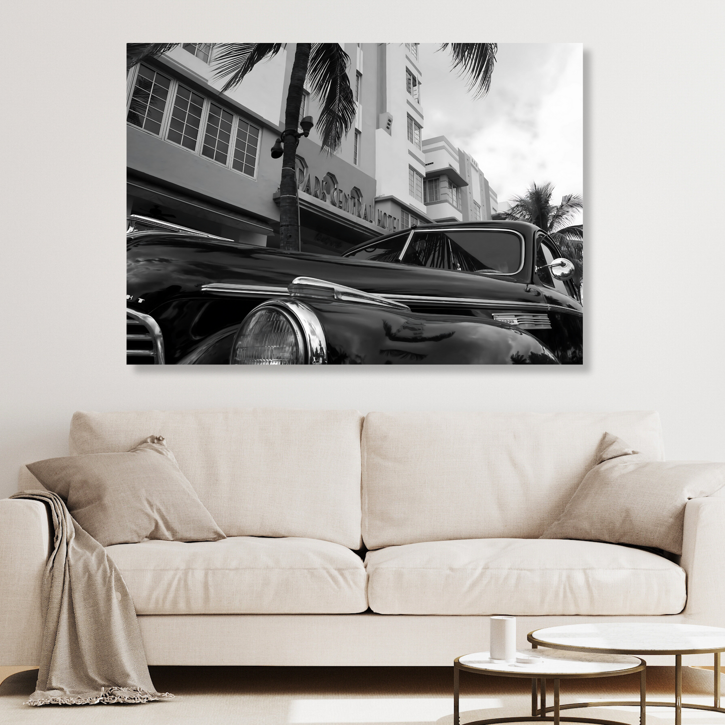 Retro Vibes Wall Art Canvas Print