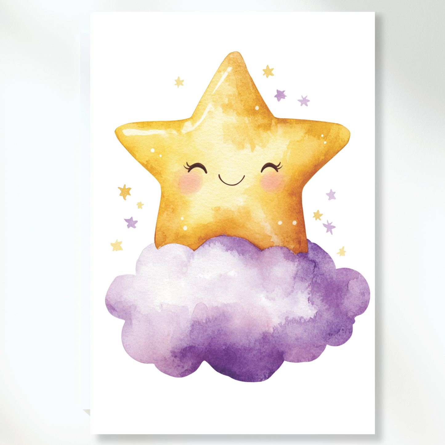 Shiloh Twinkling Star Canvas Wall Art Print