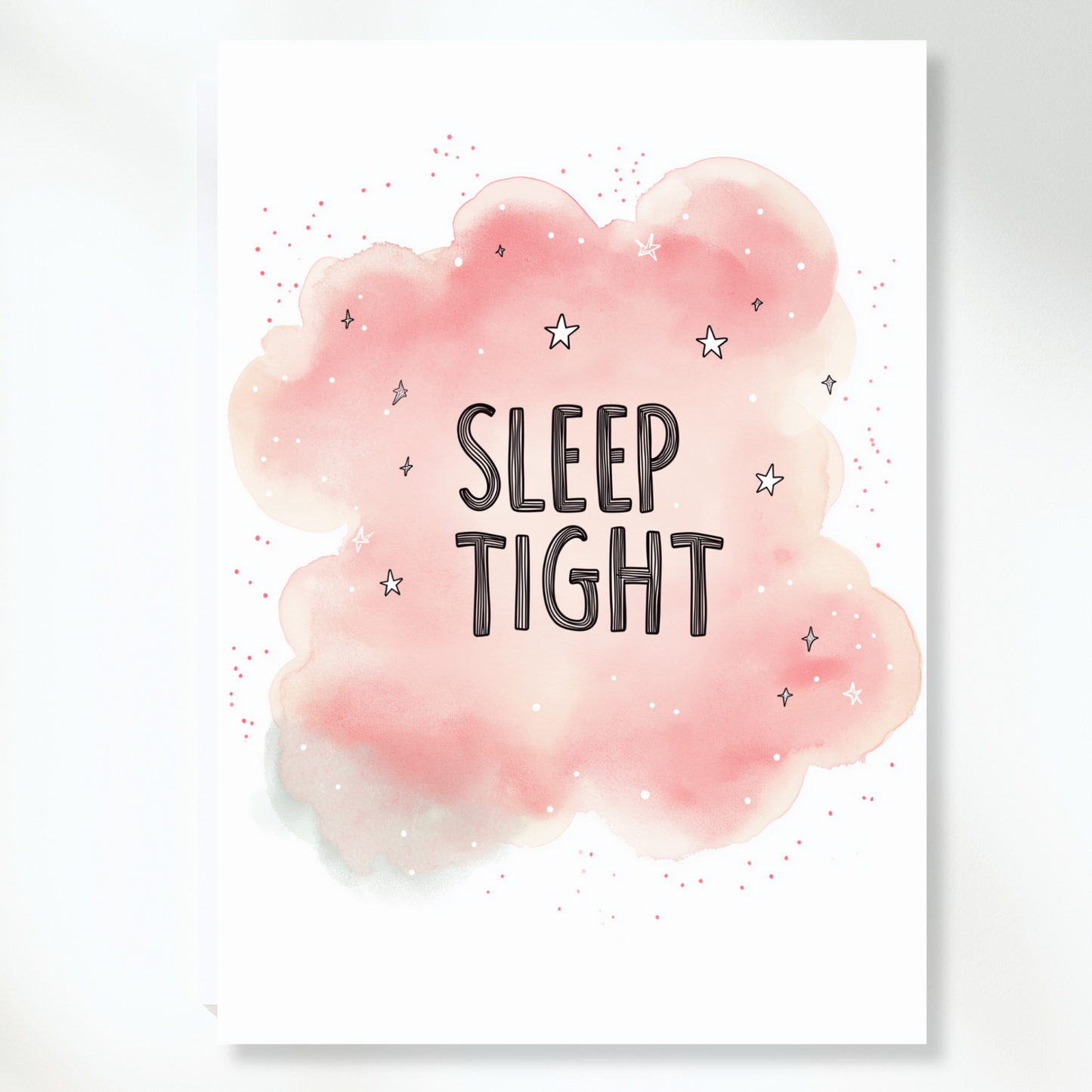 Sleep Tight Canvas Wall Art Print