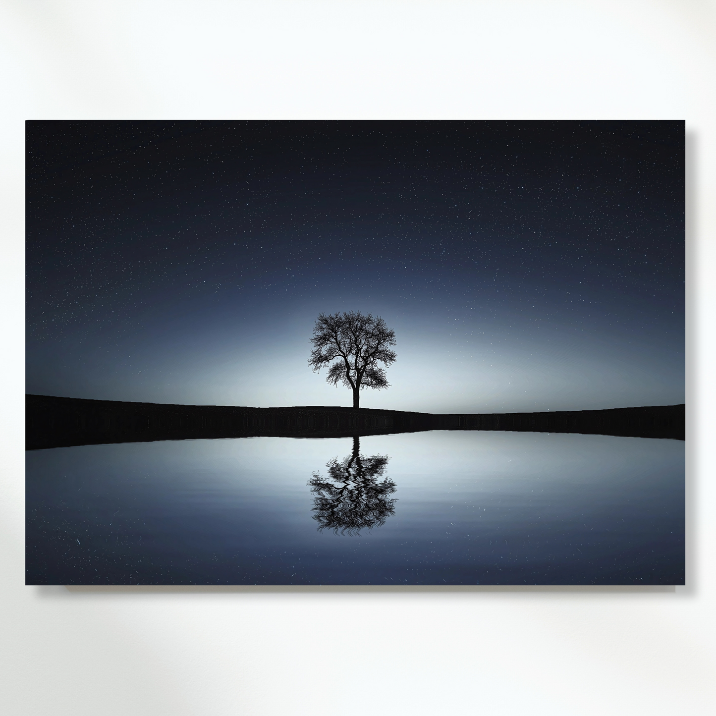 Solitude At Night Wall Art Canvas Print