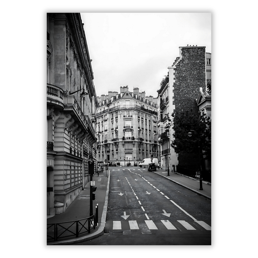 Streets Of Paris Wall Art Canvas Print