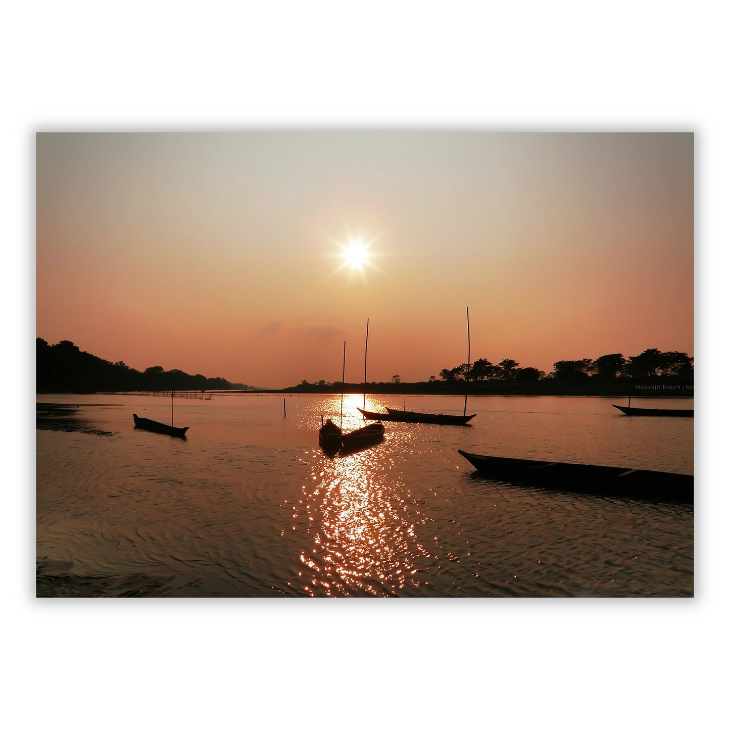 Sunset Over The Bay