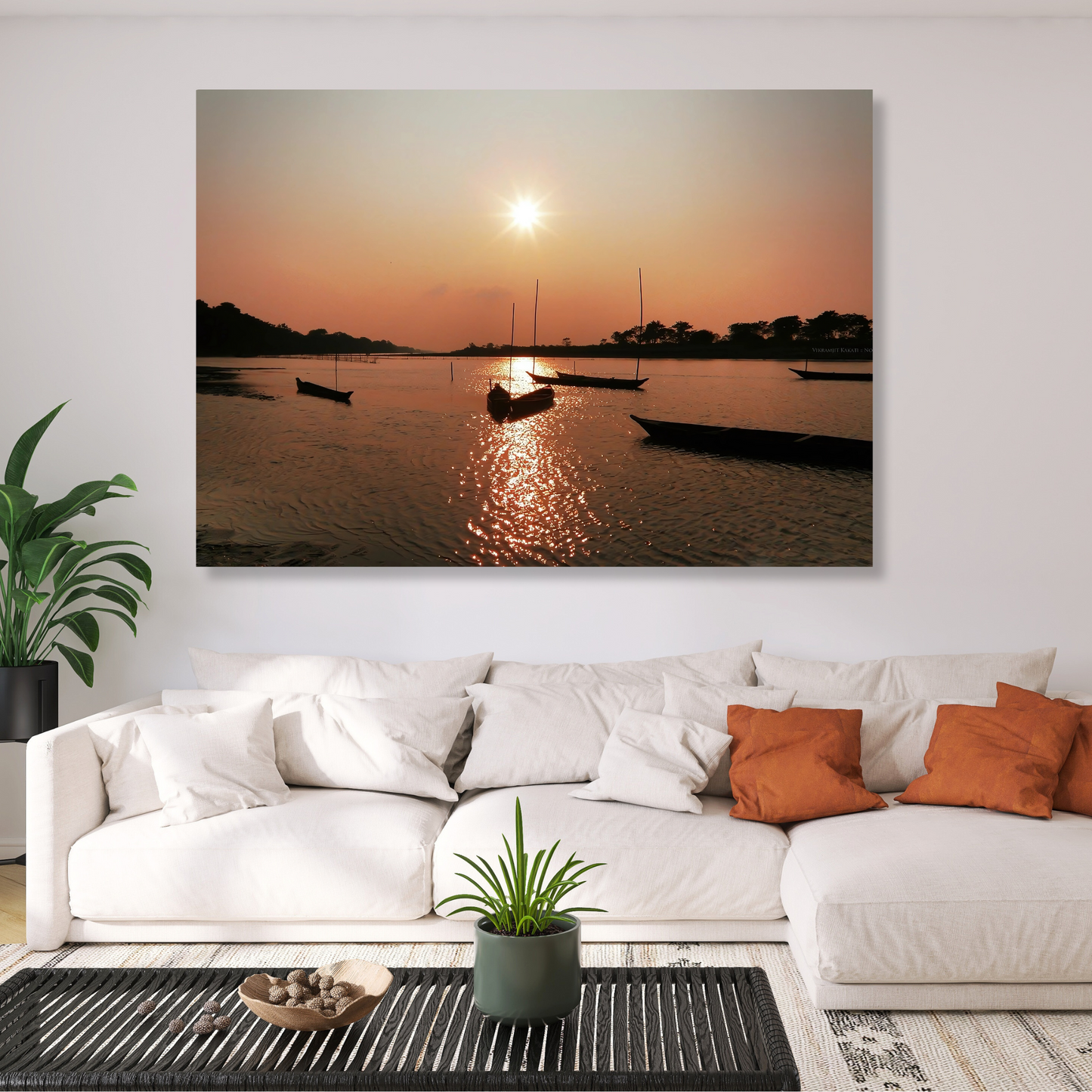 Sunset Over The Bay