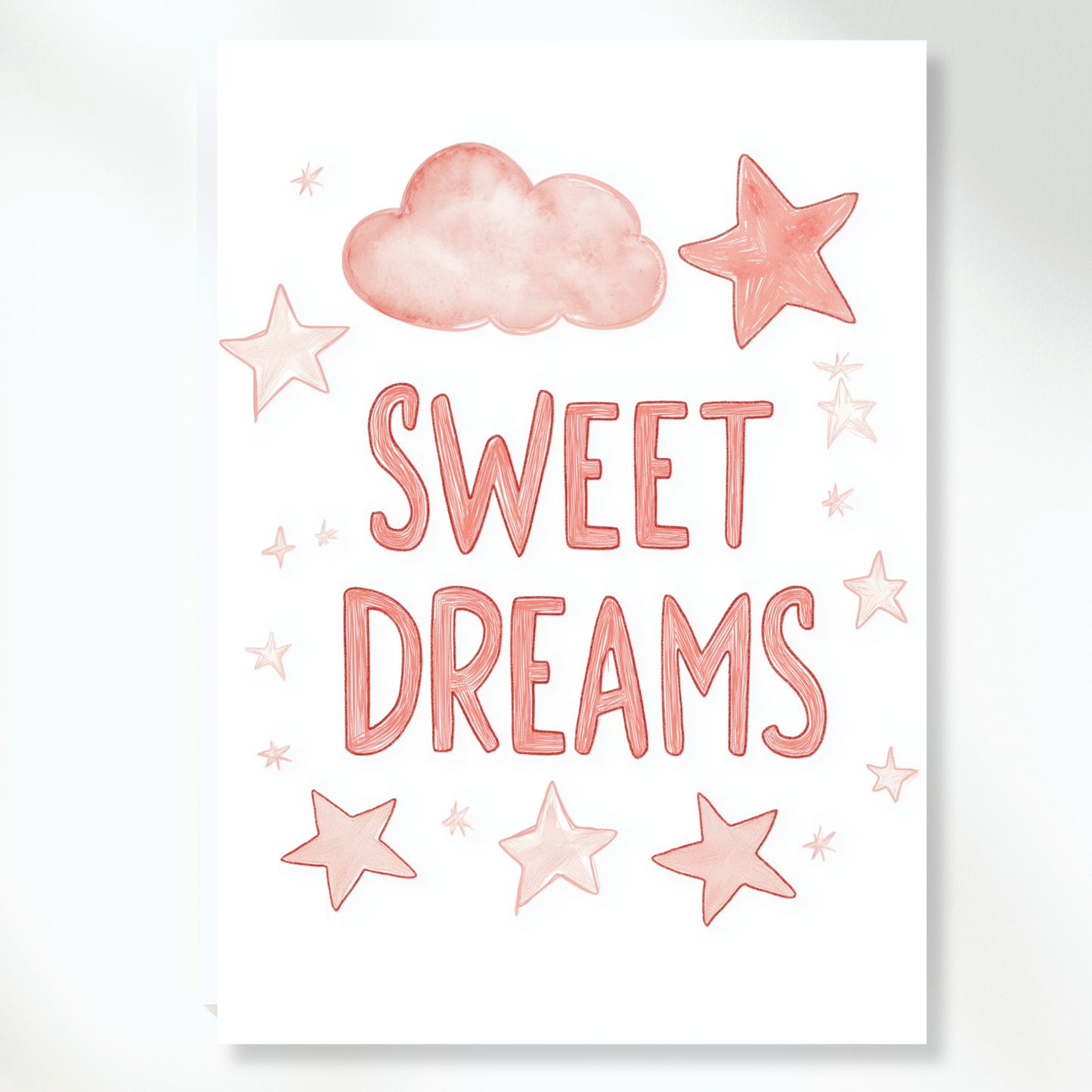 Sweet Dreams Canvas Wall Art Print