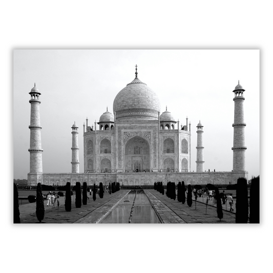 Taj Mahal Wall Art Canvas Print