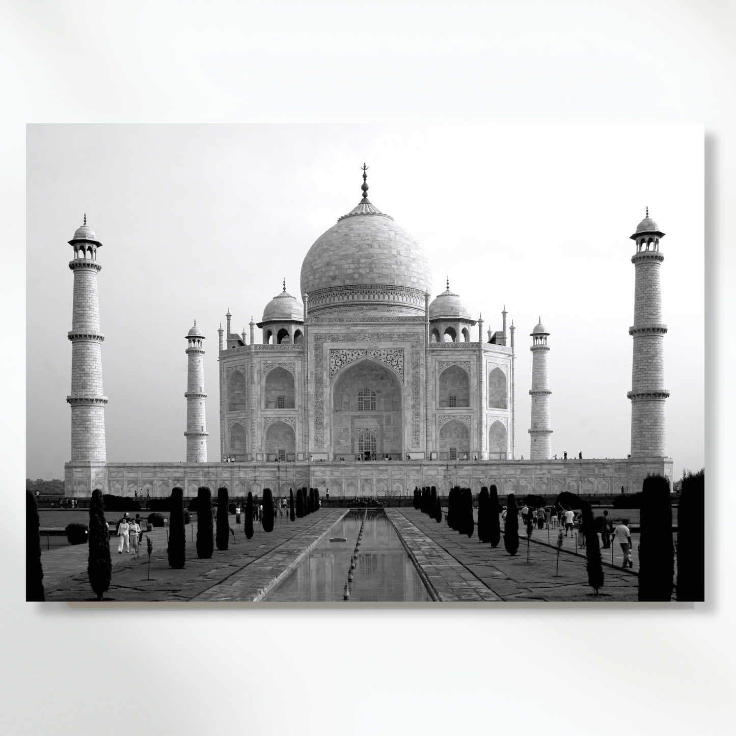 Taj Mahal Wall Art Canvas Print
