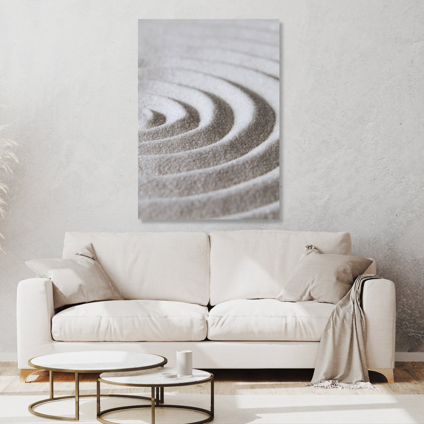 Zen Sands Wall Art Canvas Print