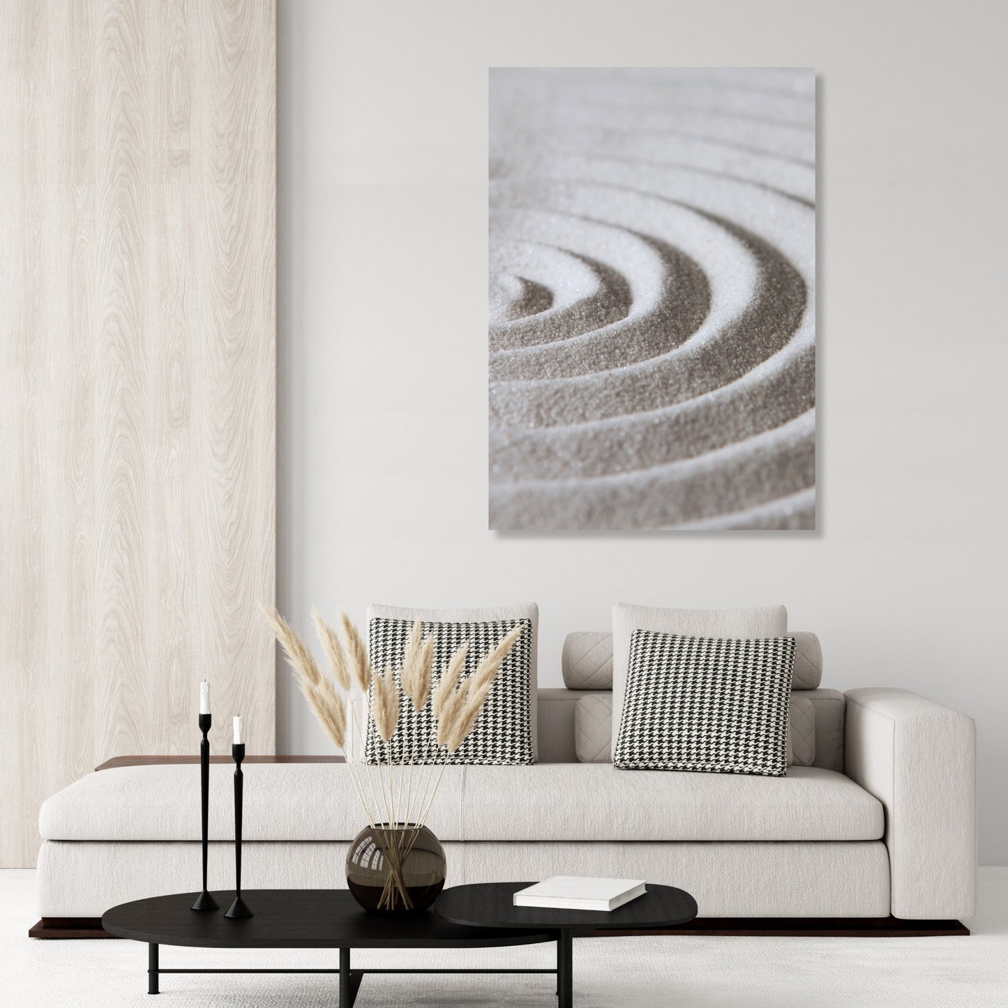Zen Sands Wall Art Canvas Print