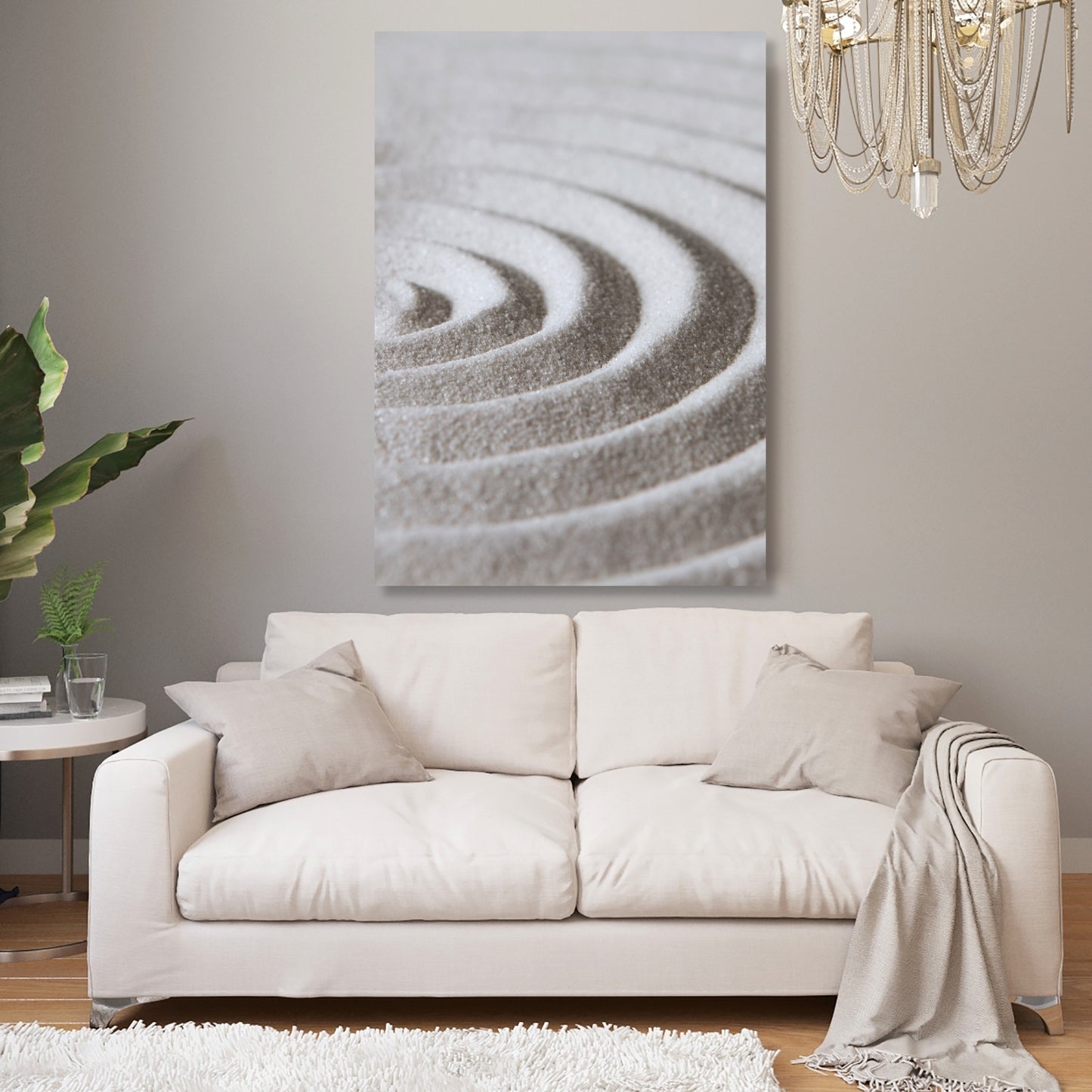 Zen Sands Wall Art Canvas Print
