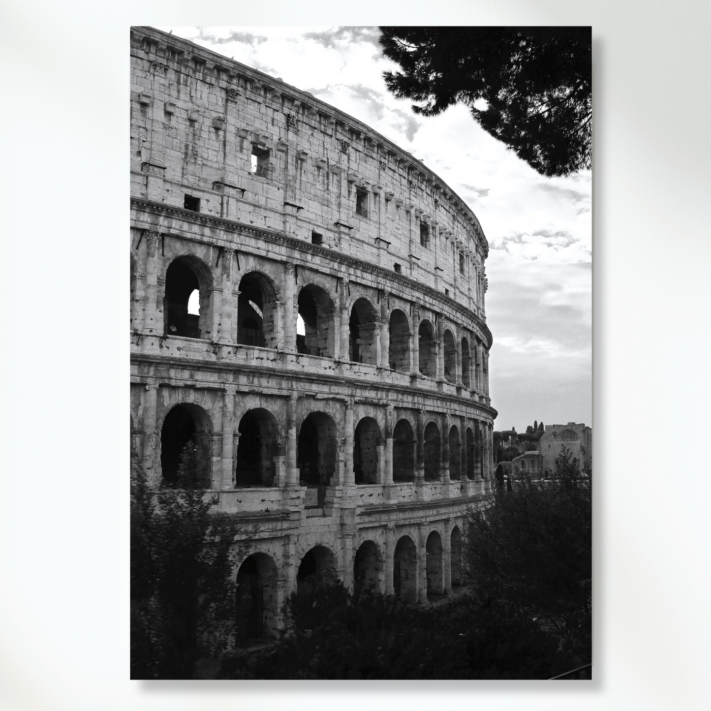 The Colosseum Wall Art Canvas Print