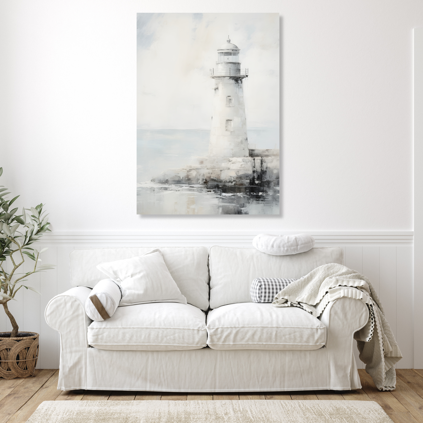 The Lighthouse Wall Art Canvas Print
