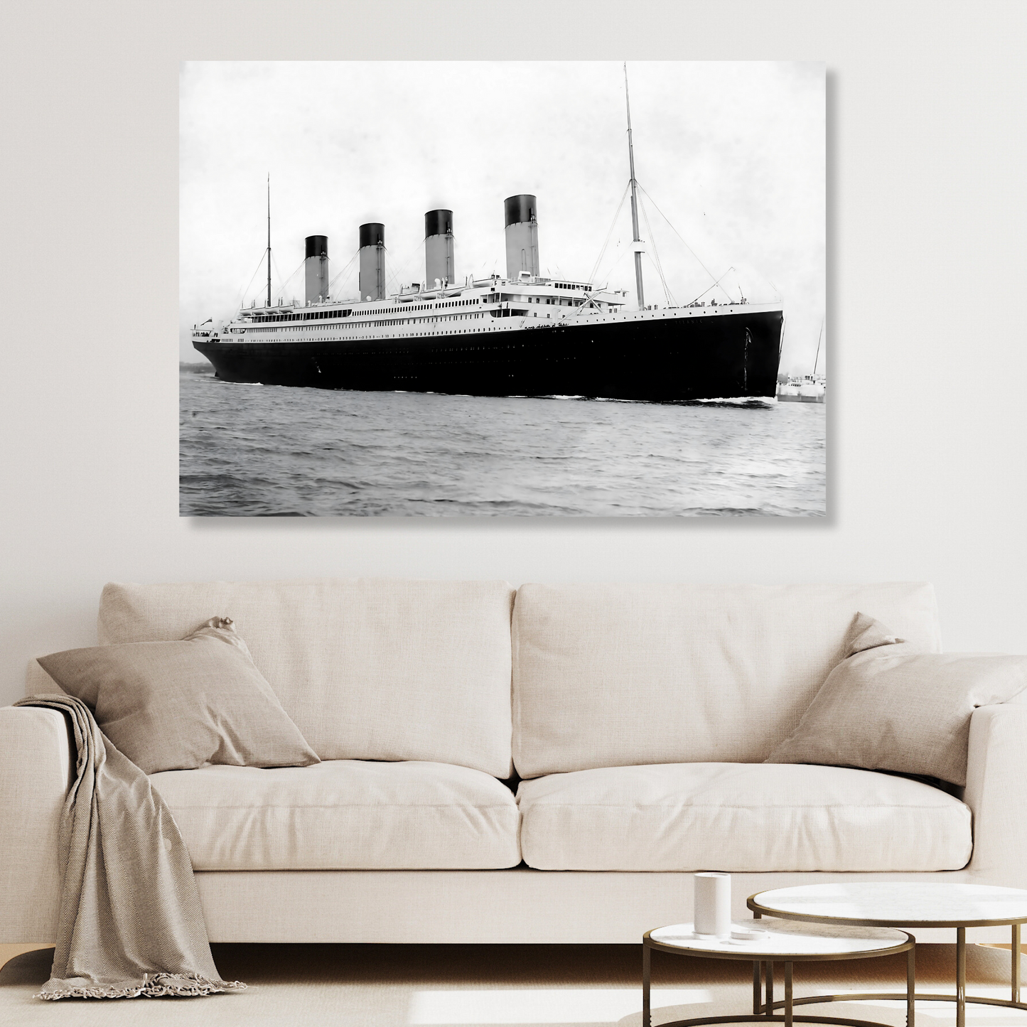 Titanic (Full Length) Wall Art Canvas Print