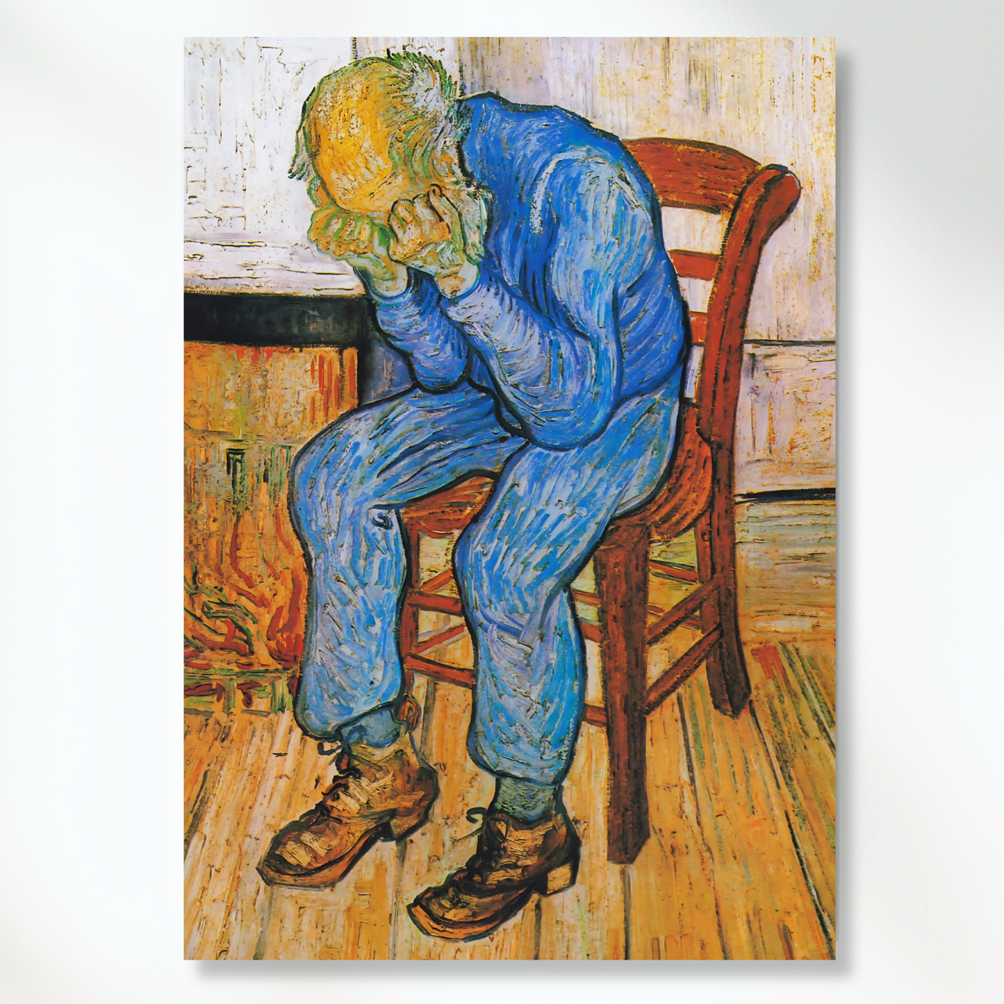 Vincent Van Gogh - At Eternity's Gate Wall Art Canvas Print