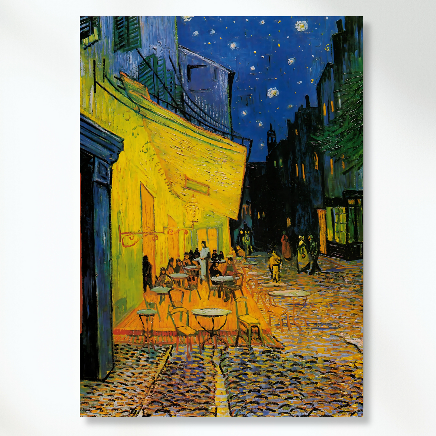 Vincent Van Gogh - Cafe Terrace At Night Wall Art Canvas Print