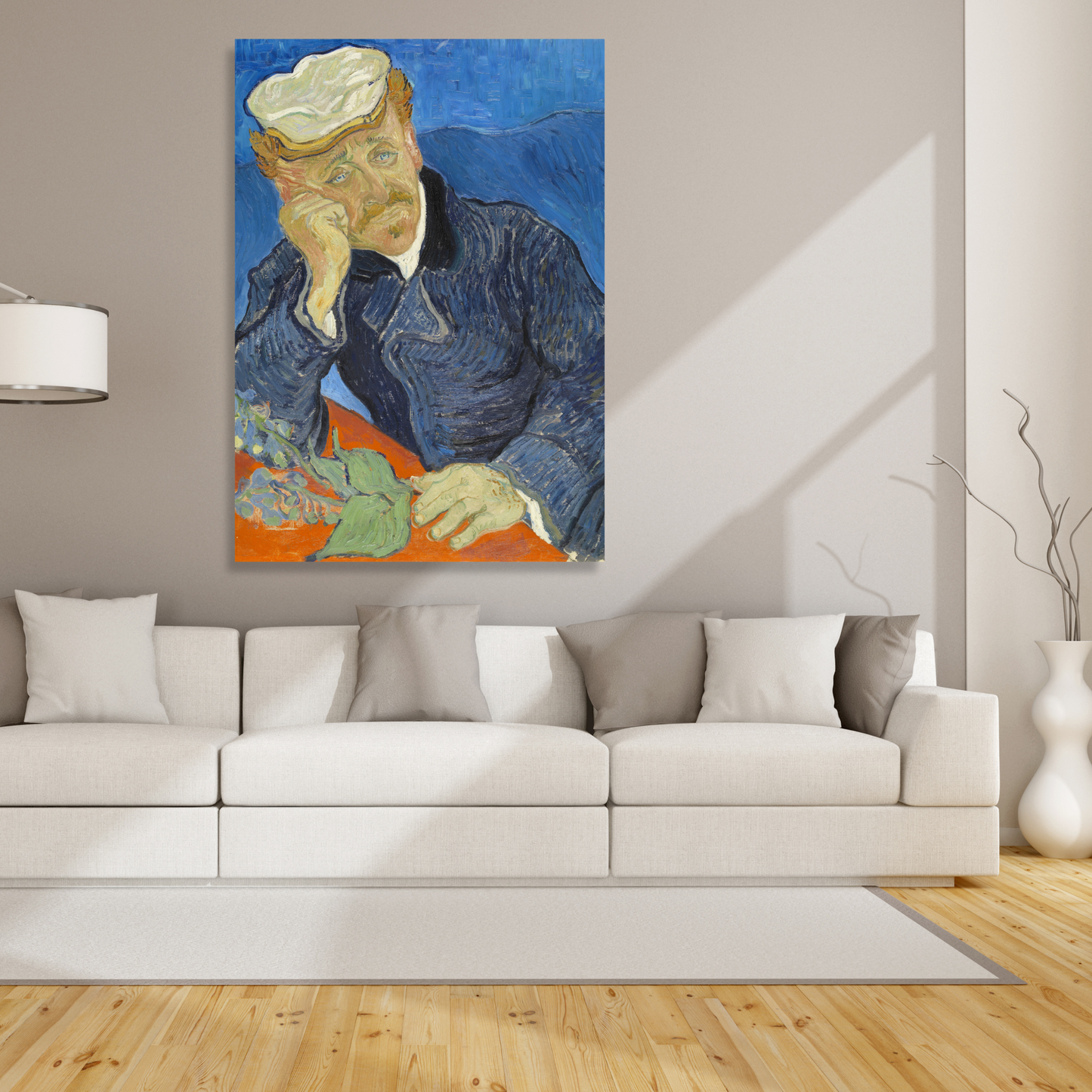 Vincent Van Gogh - Dr Paul Gachet Wall Art Canvas Print