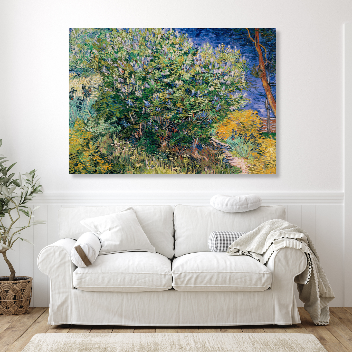 Vincent Van Gogh - Lilacs Wall Art Canvas Print