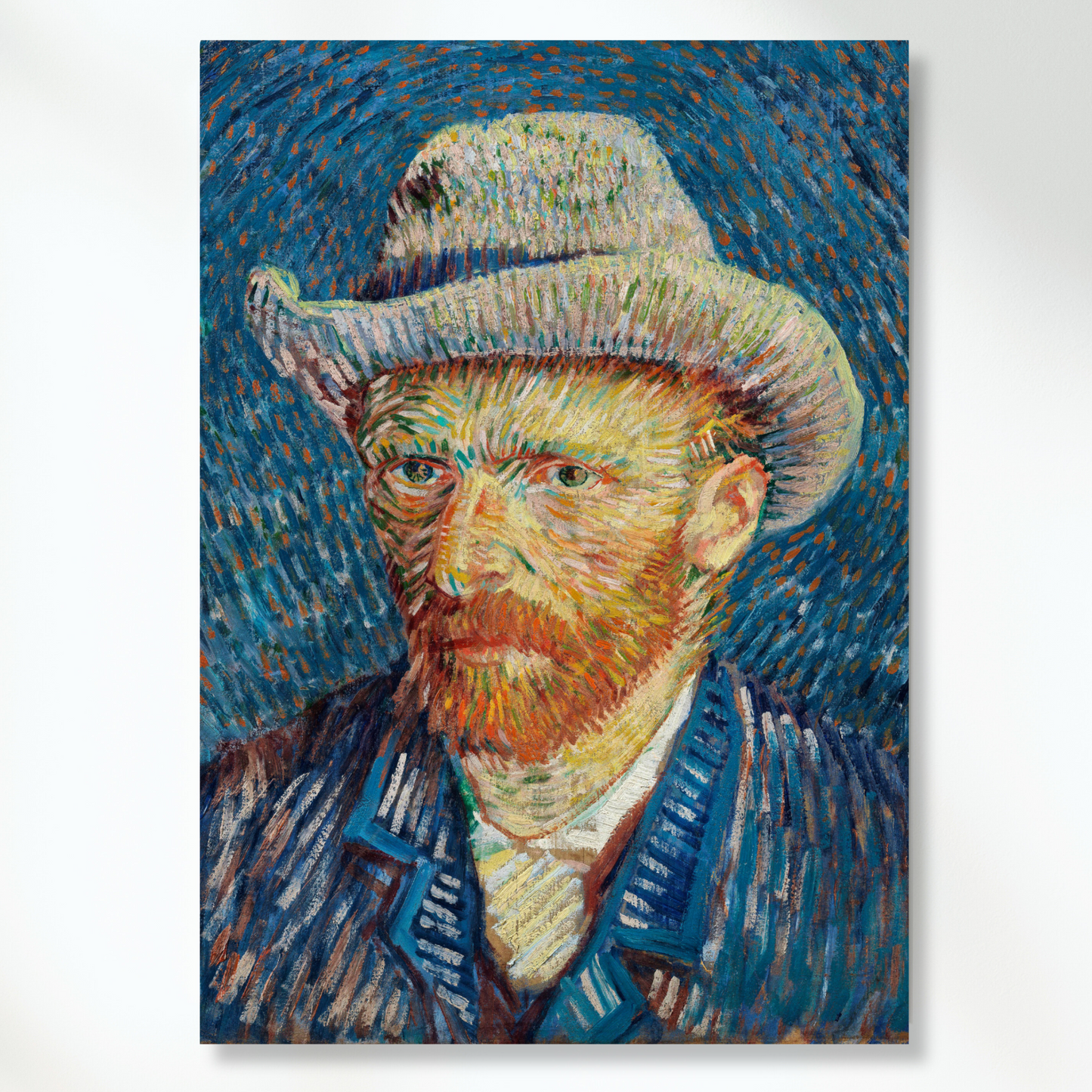 Vincent Van Gogh - Self Portrait No.5 Wall Art Canvas Print