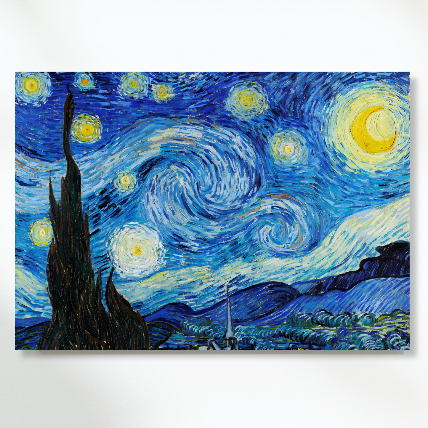 Vincent Van Gogh - Starry Night Wall Art Canvas Print