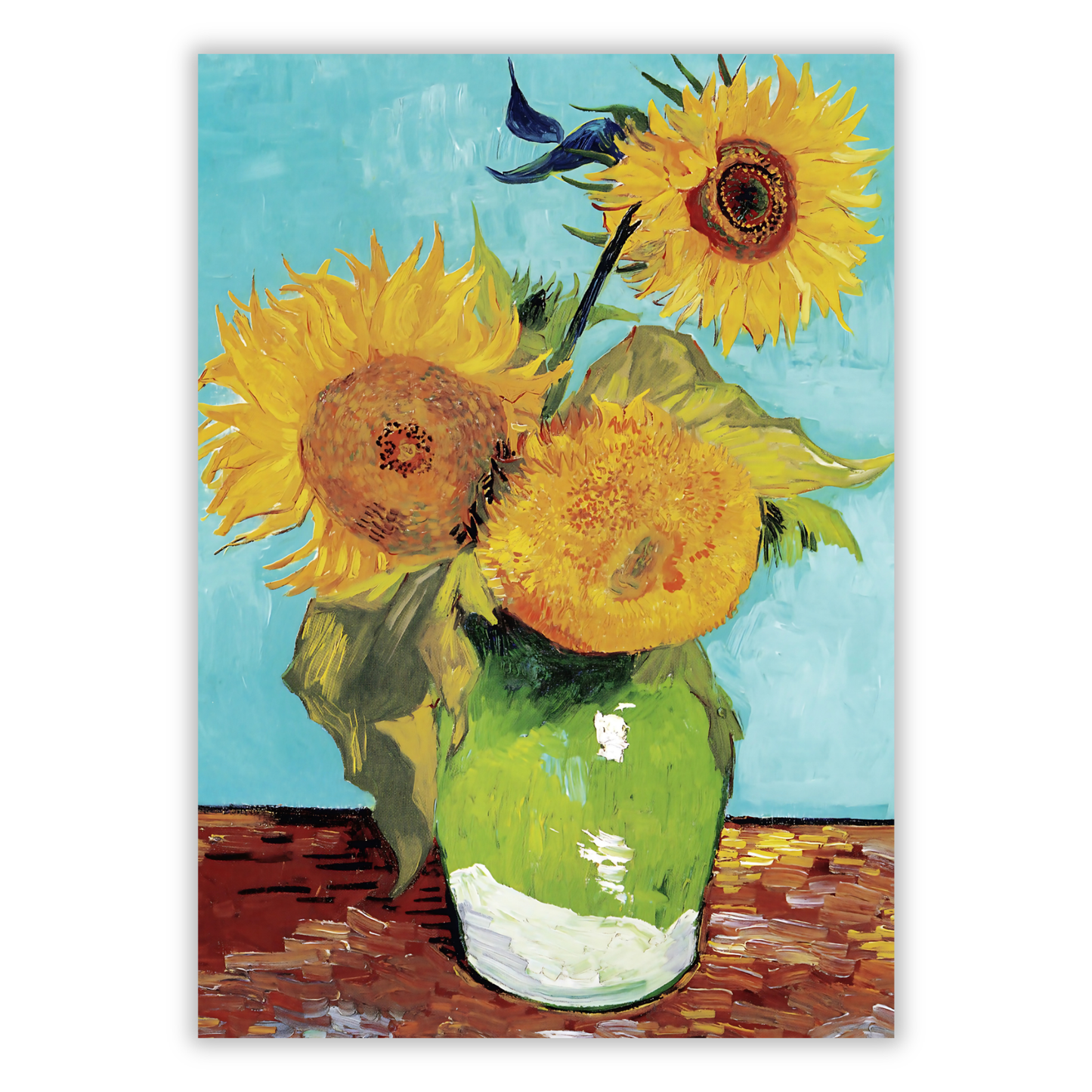 Vincent Van Gogh - Vase with Three Sunflowers