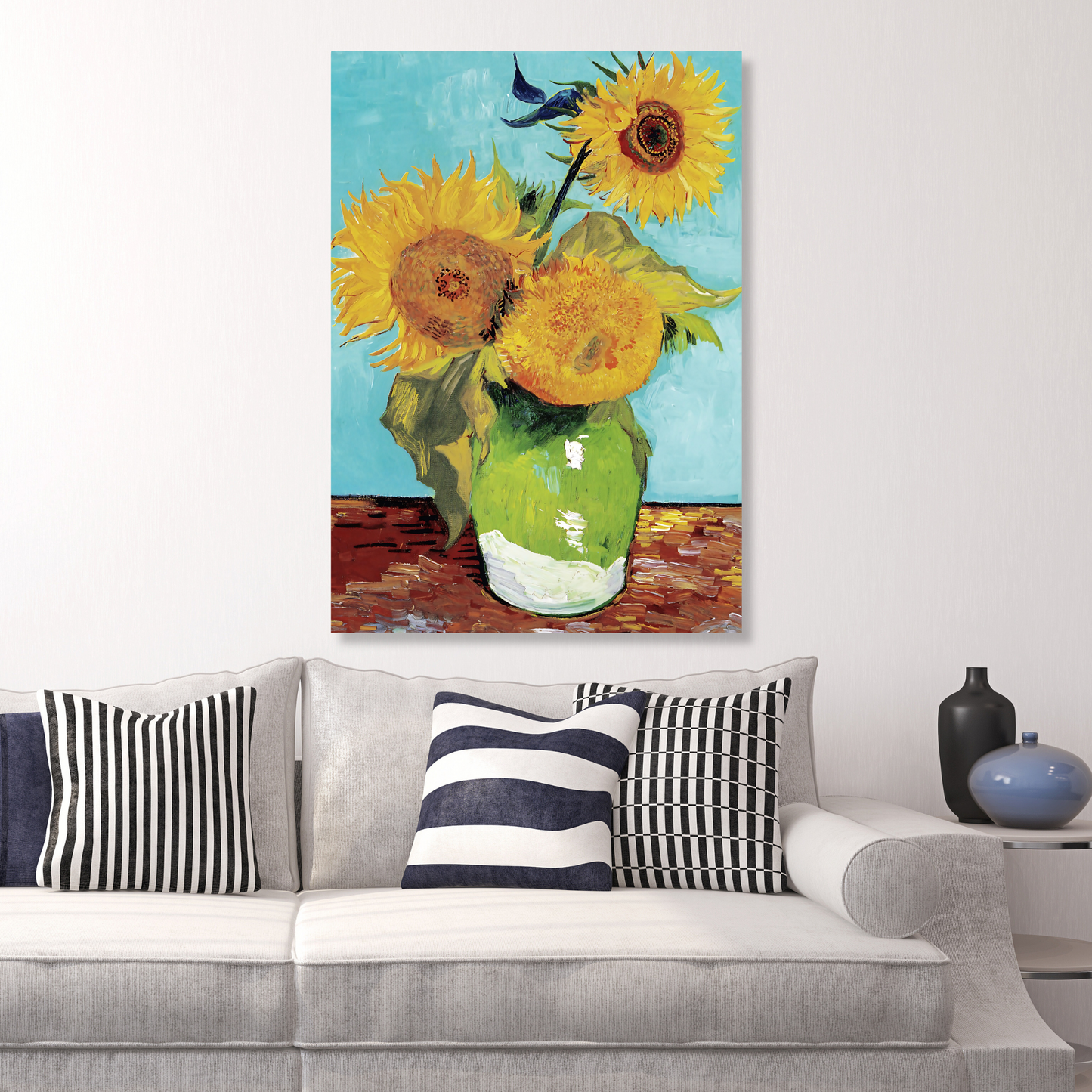 Vincent Van Gogh - Vase with Three Sunflowers