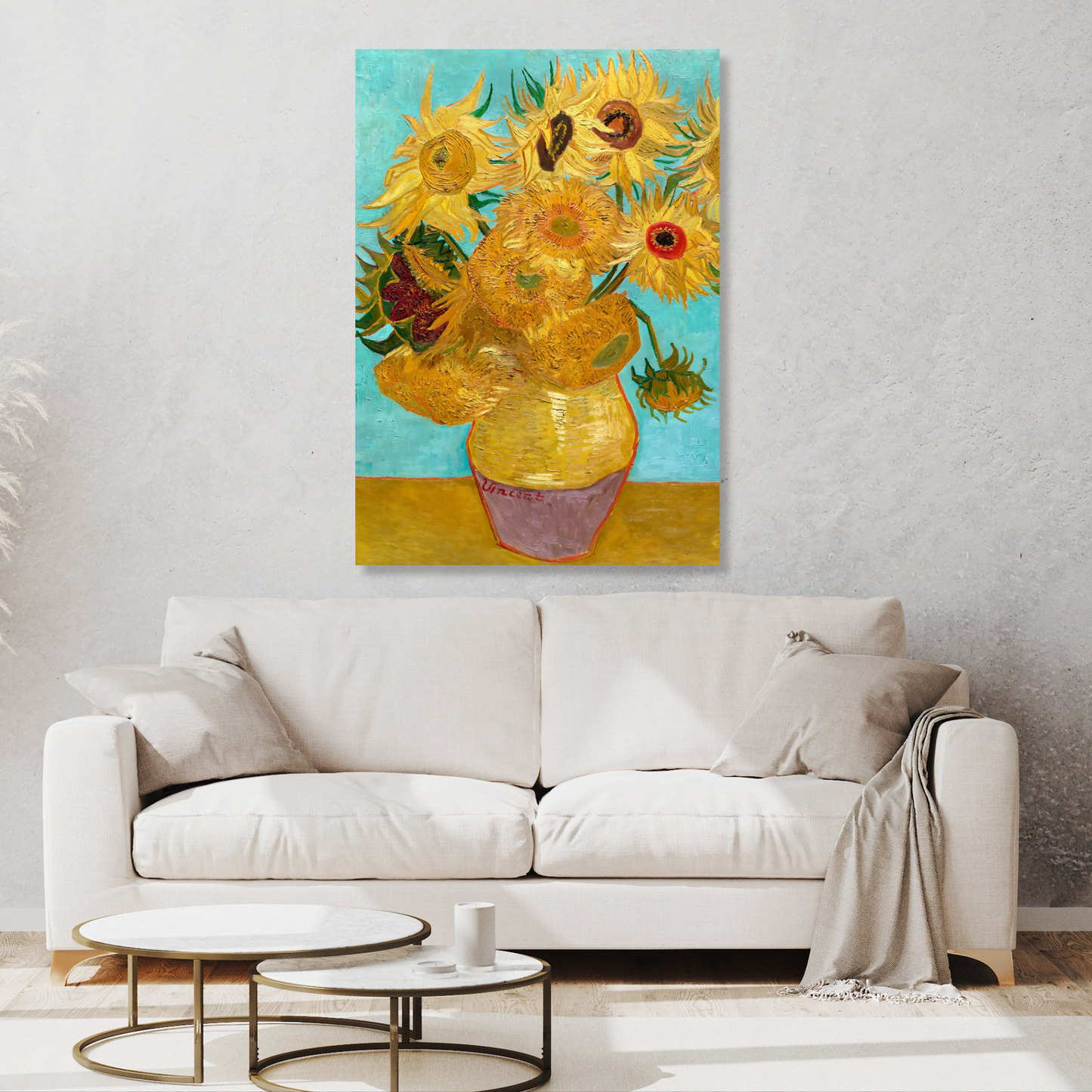 Vincent Van Gogh - Vase with Twelve Sunflowers