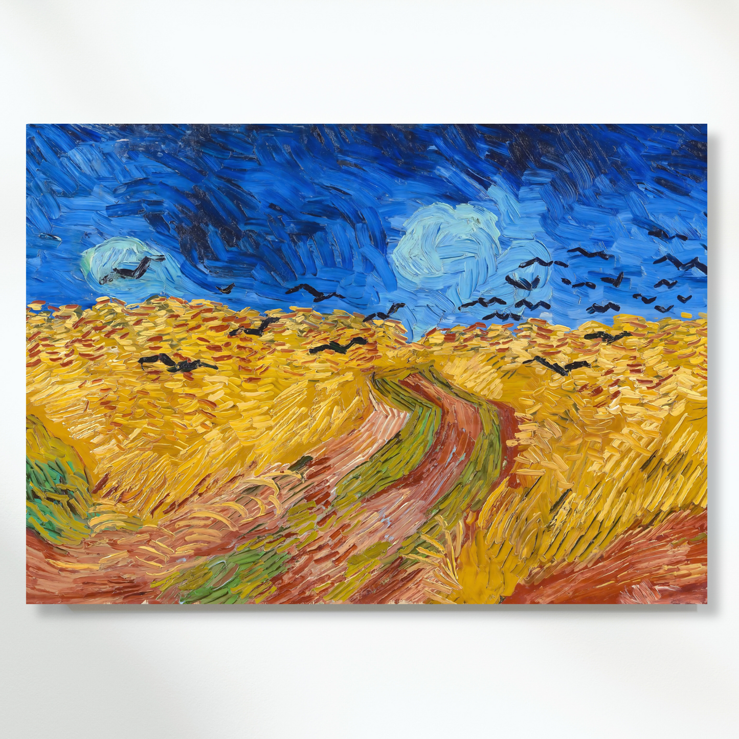 Vincent Van Gogh - Wheat Field with Crows Wall Art Canvas Print