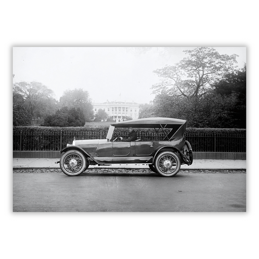 Vintage Car Wall Art Canvas Print