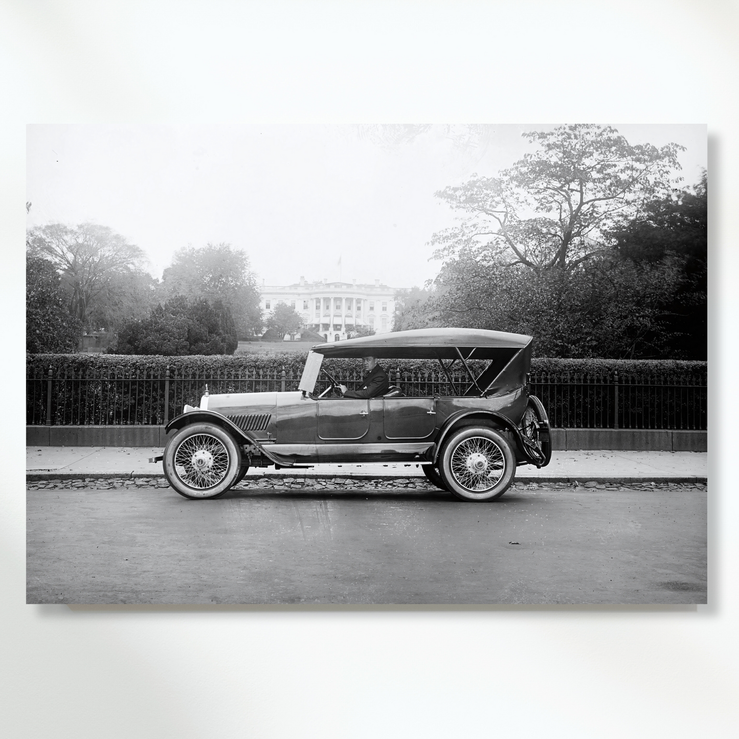 Vintage Car Wall Art Canvas Print