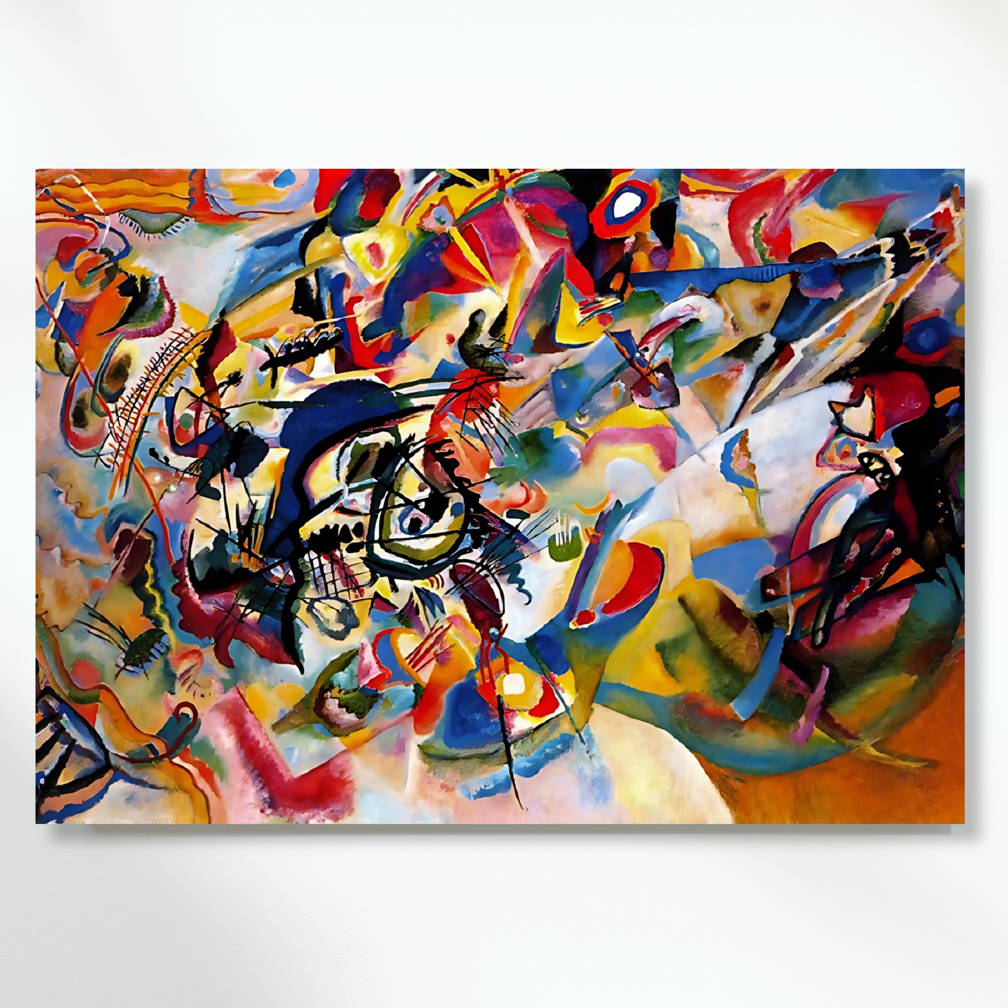 Wassily Kandinsky - Composition VII Wall Art Canvas Print