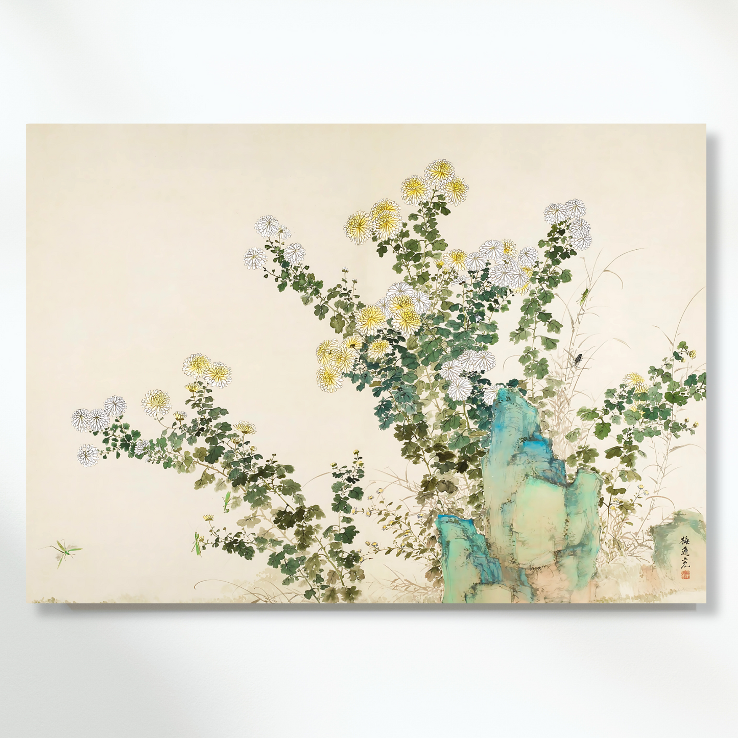 Yamamoto Baiitsu - Fall Wall Art Canvas Print