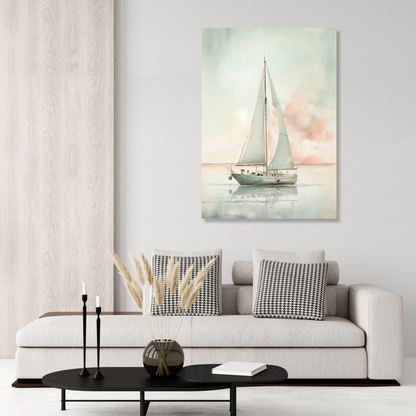 A Good Day For Sailing Wall Art Canvas Print